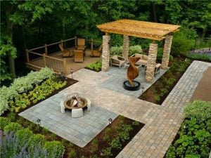 pergolas, landscaping for privacy 