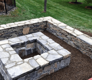 hardscaping for winter landscape